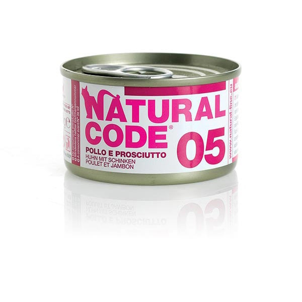 Natural Code - 05 Pollo e Prosciutto 85 gr Natural Code - 05 Pollo e Prosciutto 85 gr
